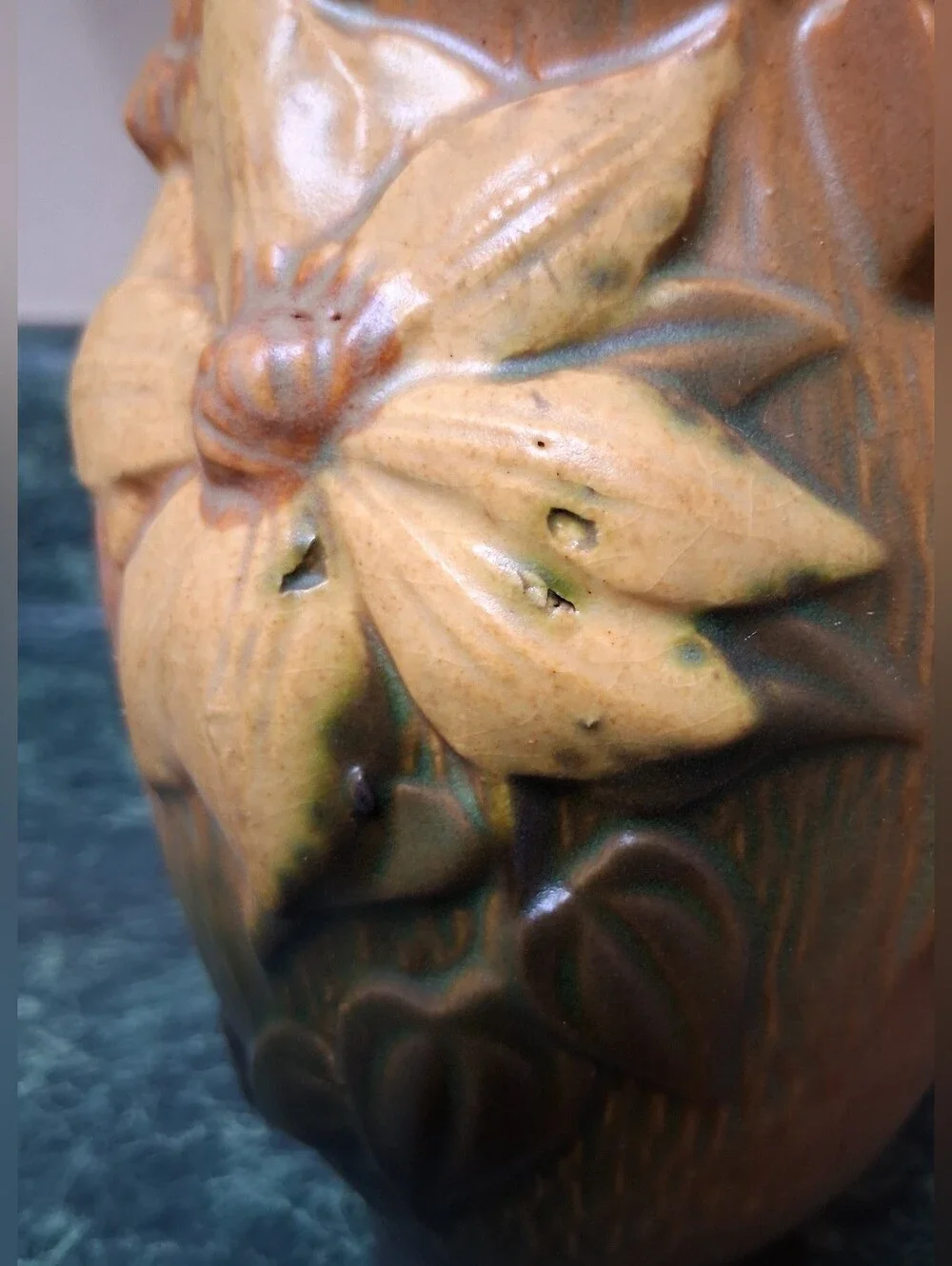 Roseville Pottery selling this